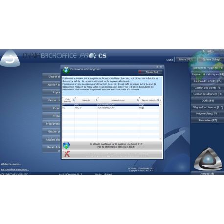 DYNABACKOFFICE CS monoposte