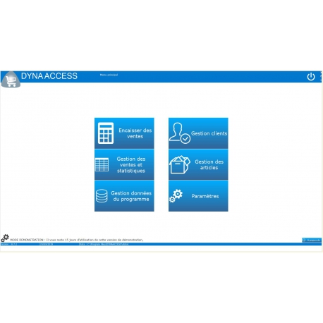 logiciel point de vente DYNA ACCESS