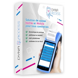 Pack encaissement mobile (logiciel DYNAACCESS inclus)