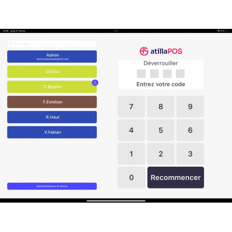 Logiciel d'encaissement AS
