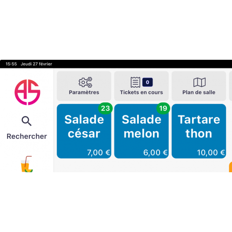 Logiciel d'encaissement AS